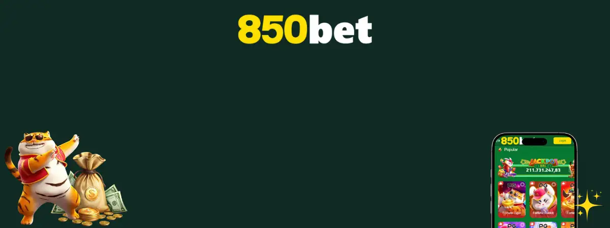 Banner do App 850bet