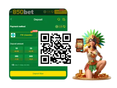 QR Code PIX para depósito Pagamento com QR Code PIX